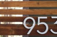 Modern House Numbers, el diseño en tu dirección