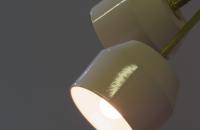 Lámparas de Materia Designs: porcelana y metal para objetos lumínicos
