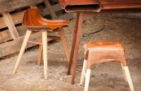 Muebles de cuero de Tortie Hoare