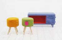 Diseño innovador: Dressed Up Furniture de KAMKAM