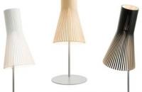 Secto Design, lámparas de madera